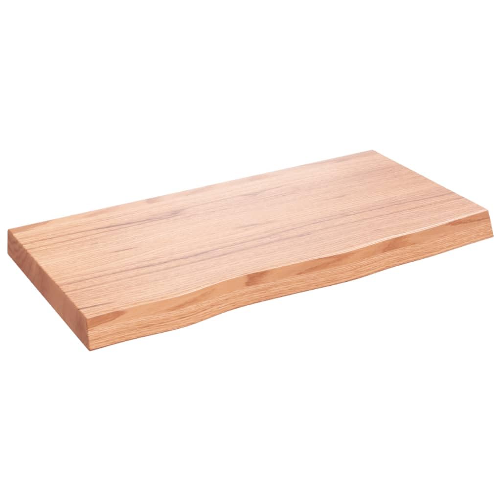 vidaXL Waschtischplatte, Multifunktional Arbeitsplatte mit Naturkante, Waschtischkonsole Tischplatte