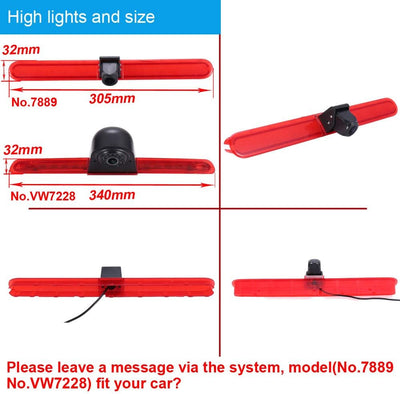 Transporter Bremslicht Rückfahrkamera Wasserdicht Rückfahrsystem für VW T5 Multivan Caravelle Hochda