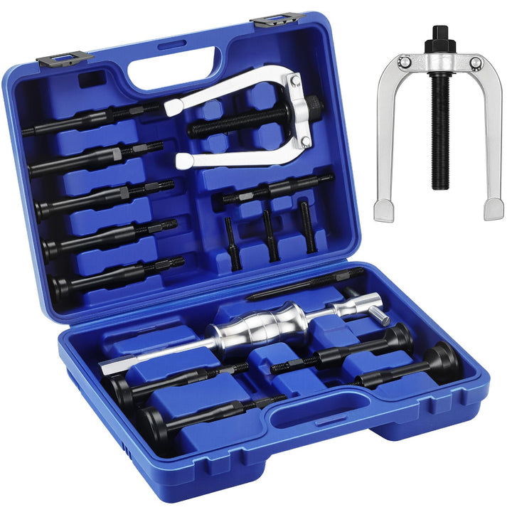 Innenlager Grundloch Abzieher Satz, 8-58mm Innenabzieher Lager, Innenlager Abzieher Set, Kugellager