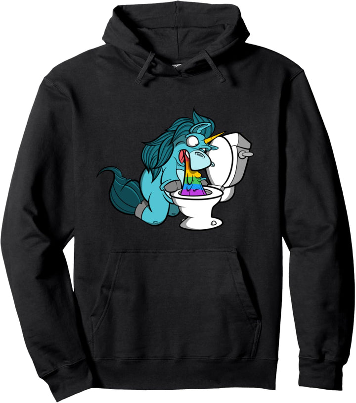 Kotzendes Einhorn - Unicorn Pullover Hoodie