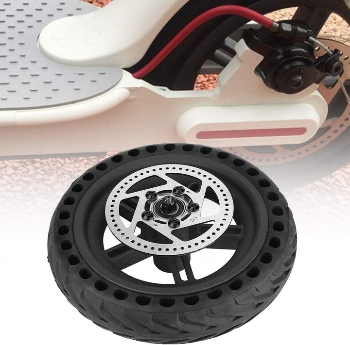 RiToEasysports Hinterrad-Radnaben-Reifensatz hinten, Ersatz-Vollreifen mit Nabe, kompatibel mit dem