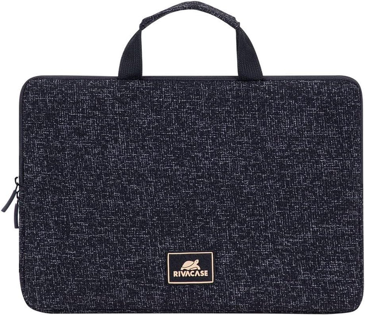 Rivacase Laptophülle mit Griffen bis 14" Sleeve - wasserdichte und ultraleichte Notebooktasche - kom