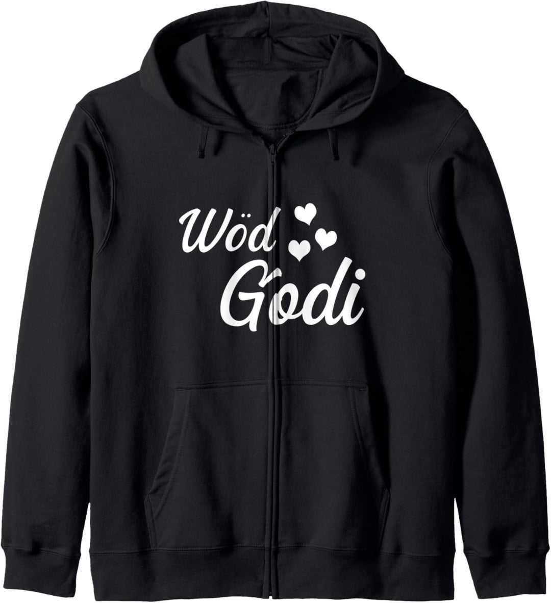Wöd Godi Tante Beste Tante Der Welt Patentante Geschenke Kapuzenjacke