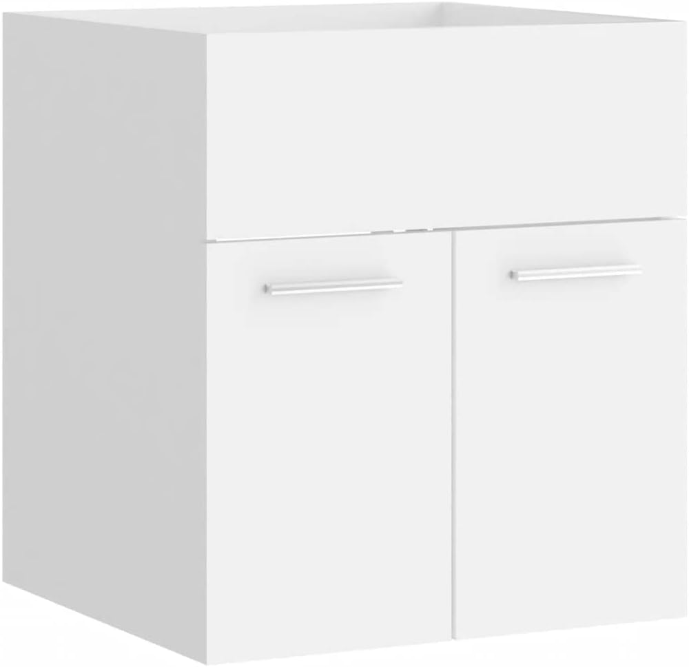puraday Waschbeckenunterschrank mit Einbaubecken Holzwerkstoff Waschbecken Mit Unterschrank BadmöBel