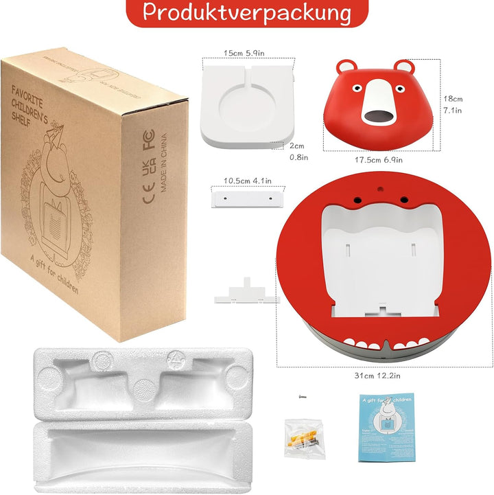 für Tonie Regal Tonies Regal Toniebox Regal Hängemontage für TonieBox Tonie Regal Junge und Mädchen