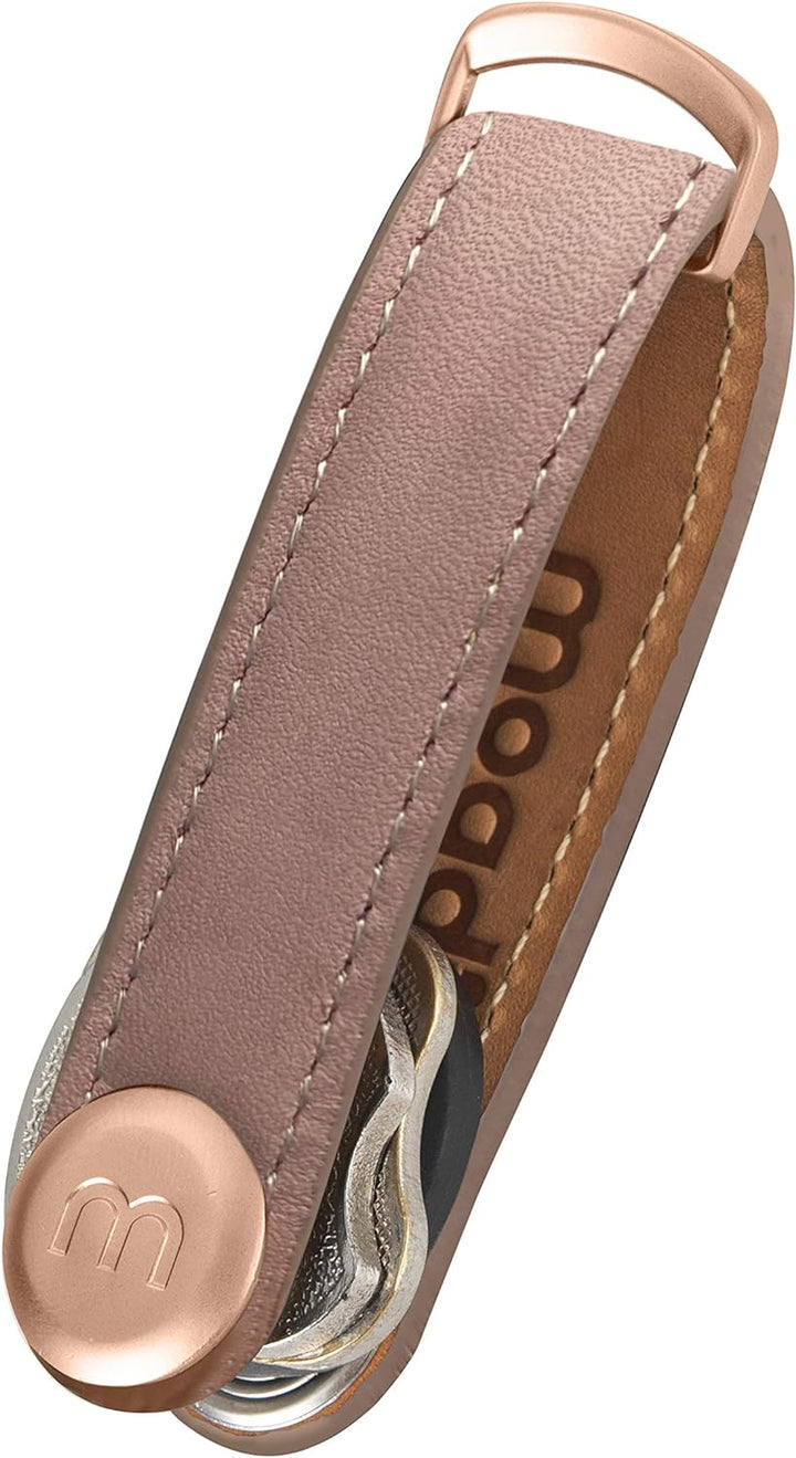 Premium Leder Damen Schlüsselhalter Smart Key Organizer Schlüssel Etui Holder Schlüsselanhänger Schl