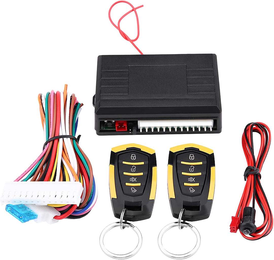 Universal Autotürschloss Keyless Entry-System mit Fernbedienungssatz - Zentralverriegelung und Koffe