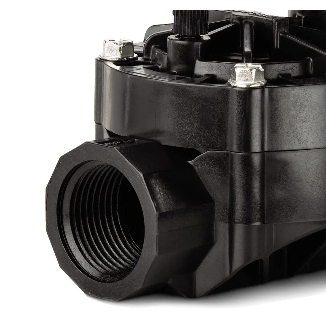 Rain Bird Elektroventil für Bewässerung, 100-HV, 24 V, Elektroventil zur Bewässerung, mit 2,5 cm Inn