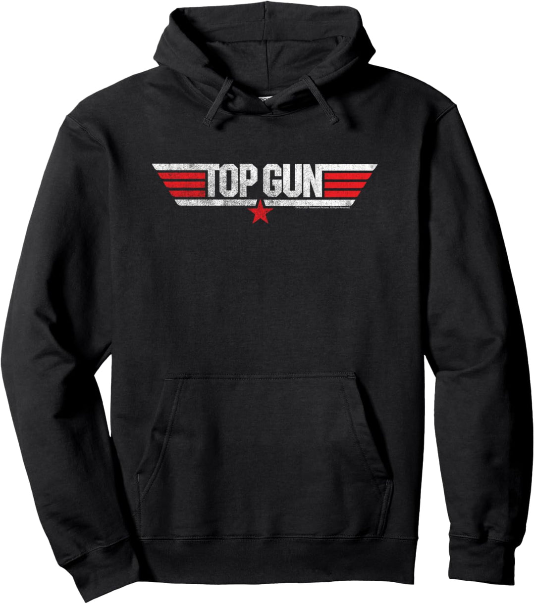 Top Gun Goose und Logo Pullover Hoodie