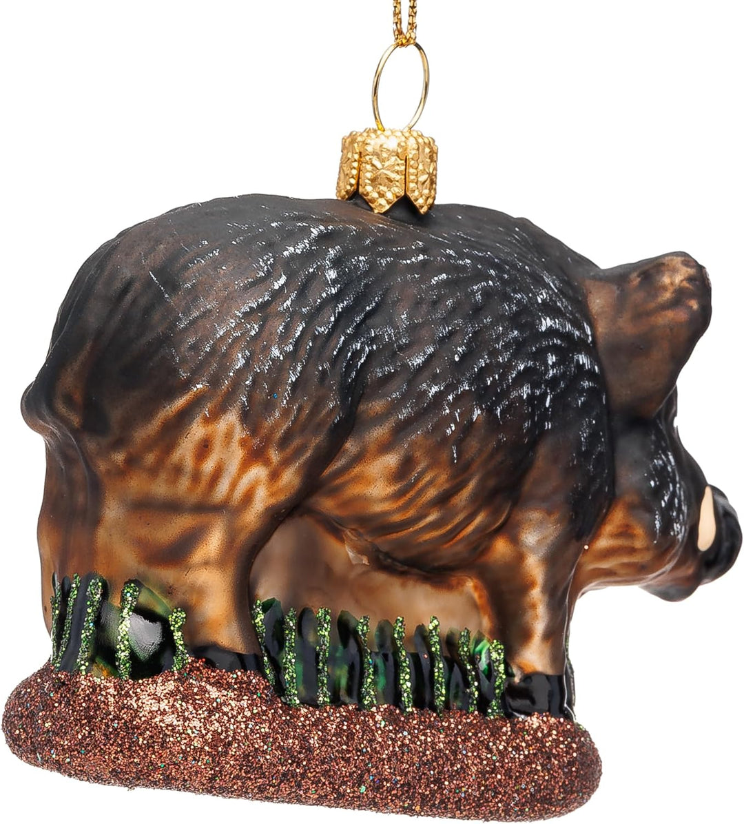 SIKORA Eber besondere Weihnachtskugel Glas Weihnachtsmann Christbaumschmuck Deko Figur Weihnachten A