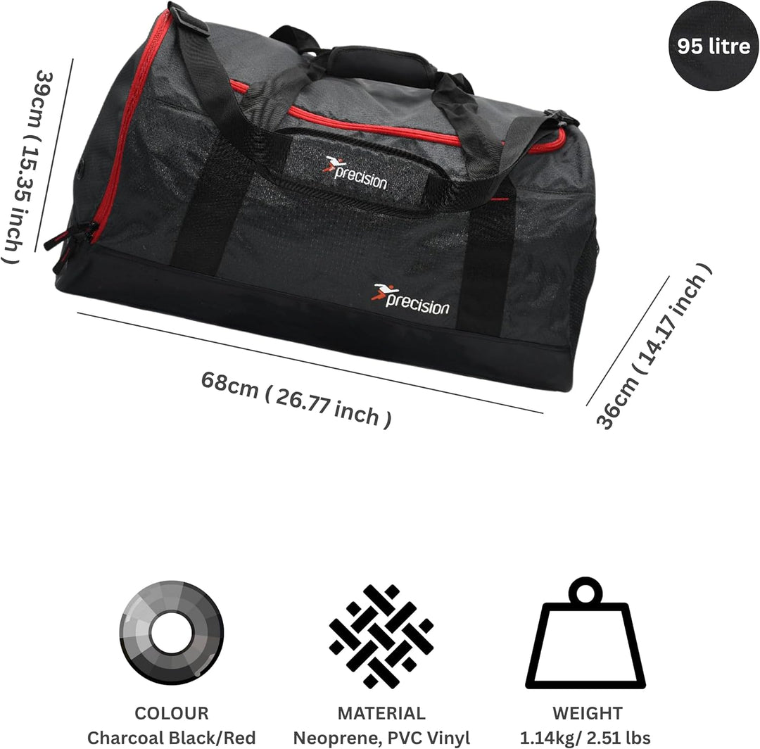Precision Pro HX Team-Reisetasche, 68 x 39 x 36 cm, 95 Liter