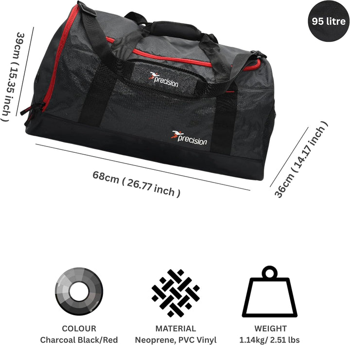 Precision Pro HX Team-Reisetasche, 68 x 39 x 36 cm, 95 Liter