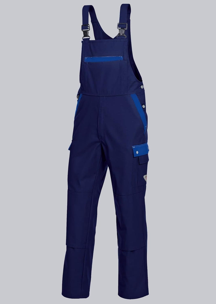 BP Profil 1844-720-10 Latzhose - Stretch-Hosenträger - Verstellbarer Bund - Taschen für Knieschoner