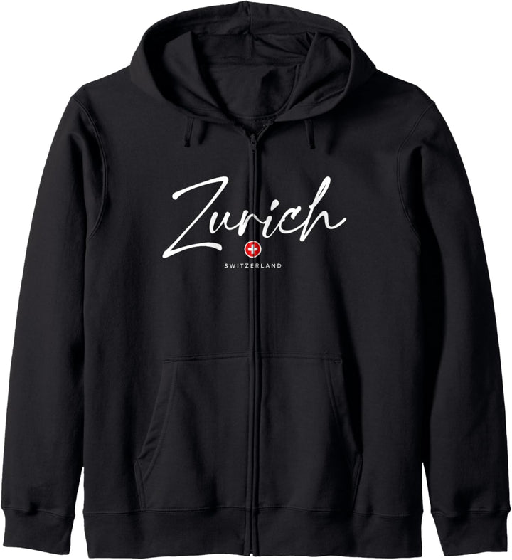 Zurich Switzerland Swiss Kapuzenjacke