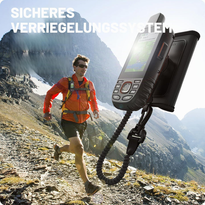 TUSITA Rucksack Halterung Zubehör Kompatibel mit Garmin Handheld GPS Geräte - Schultergurt Halterung