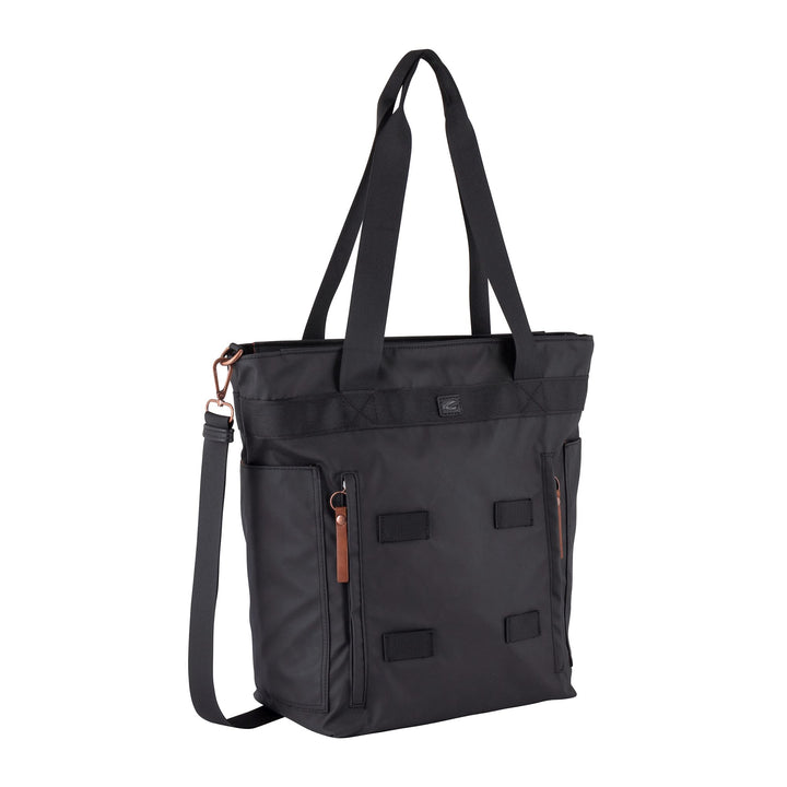 camel active, BREEZE, Damen, Shopper, L, Schwarz Schwarz 51 x 19 x 36,5, Schwarz 51 x 19 x 36,5