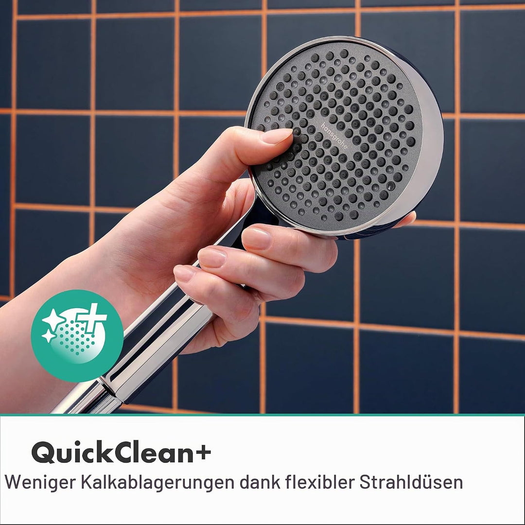 hansgrohe Activera S - wassersparender Duschkopf 6 l/min (EcoSmart+), Handbrause mit 1 Strahlart, ru