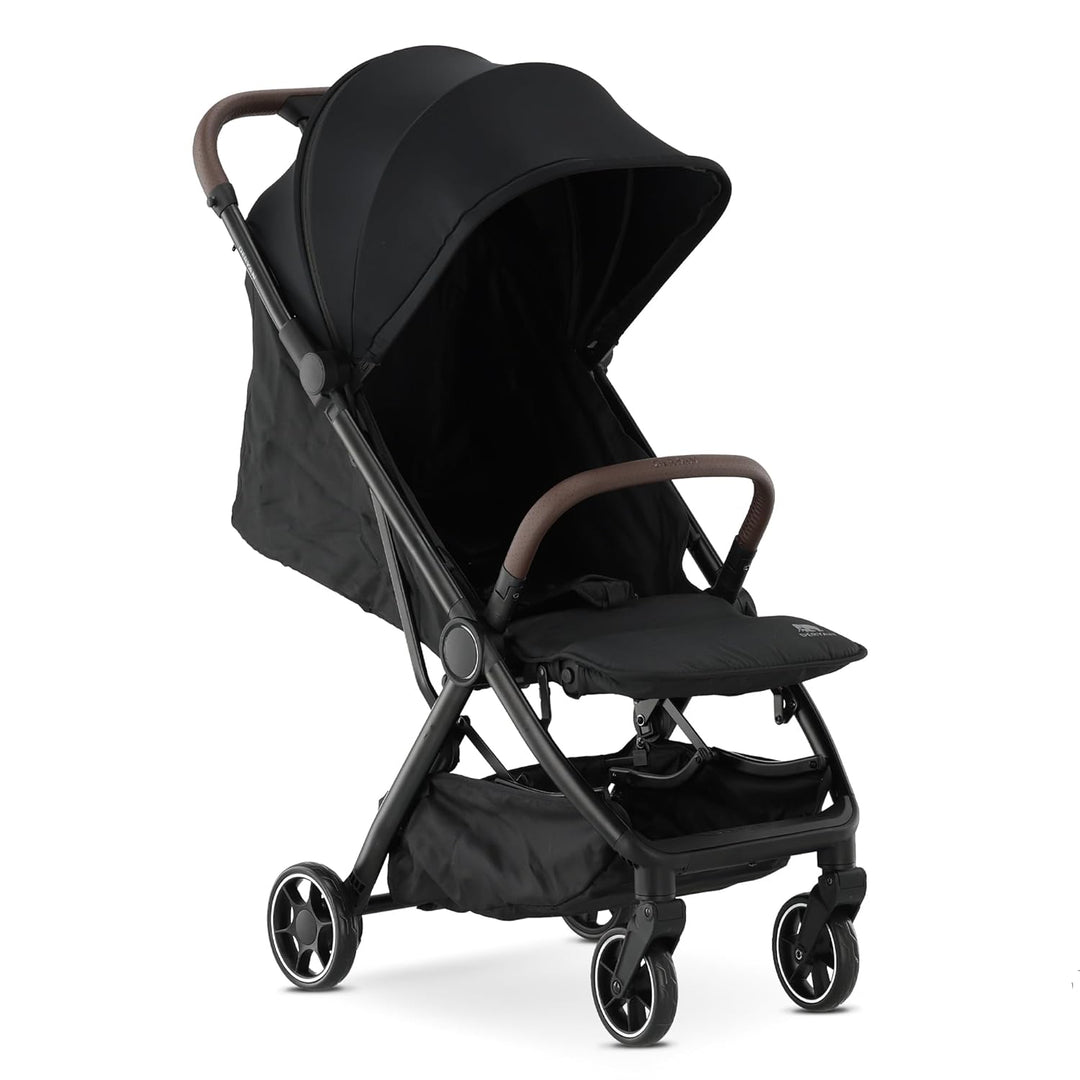 Deryan Air Reisebuggy - Leicht & kompakt - Handgepäckgrösse, faltbarer Reise-Kinderwagen mit Liegefu
