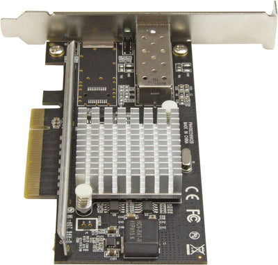 StarTech.com 1 Port 10G SFP+ Glasfaser PCIe Netzwerkkarte - Intel Chip - St/St - PCI Express 10G NIC