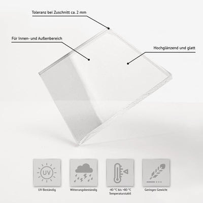 Acrylglas Zuschnitt 2-20mm Transparent Glasklar hochwertige GS Qualität, klare Scheibe/Platte, Mater