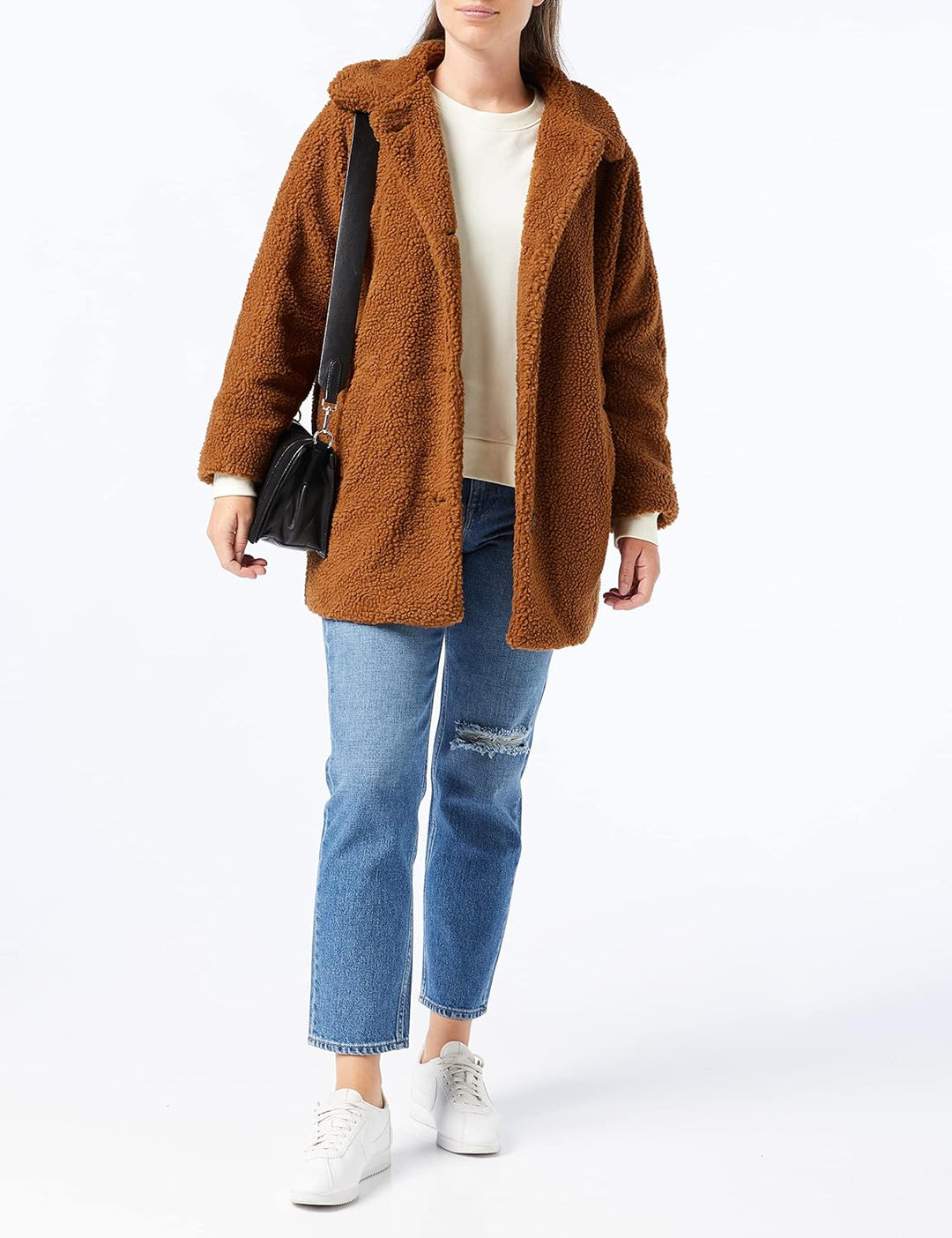 SPARKZ COPENHAGEN Damen Rovena Coat Mantel XS Braun (Chestnut 267), XS Braun (Chestnut 267)