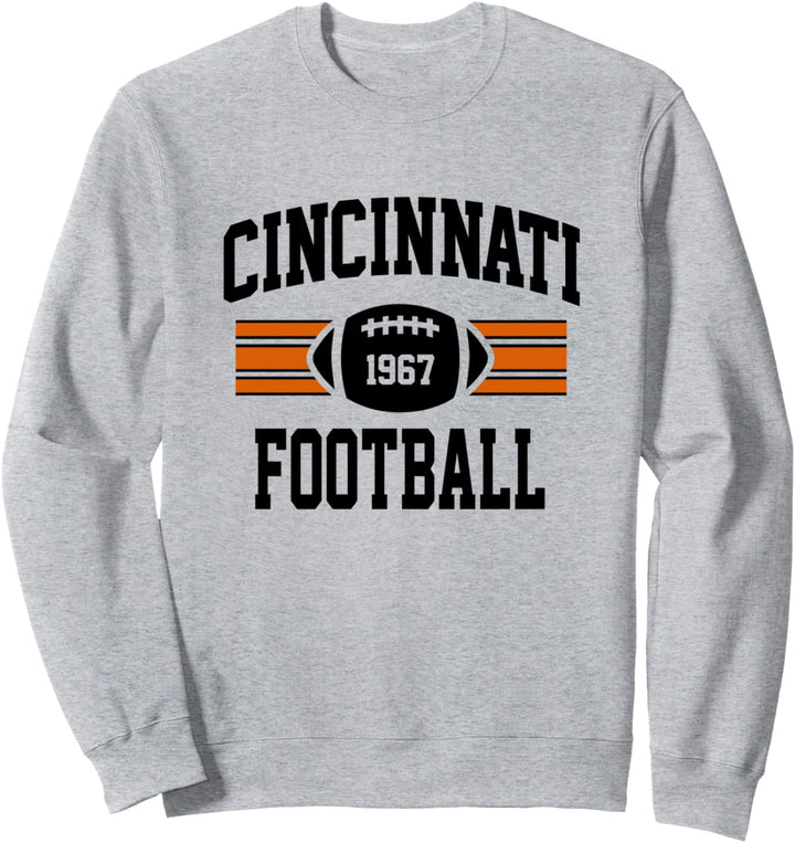 Cincinnati Fussball Athletic Vintage Sports Team Fan Sweatshirt