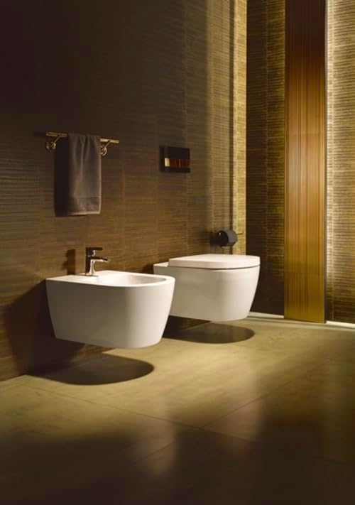 Duravit WC-Sitz ME by Starck Compact, Toilettendeckel mit Absenkautomatik, Klodeckel aus Urea-Duropl