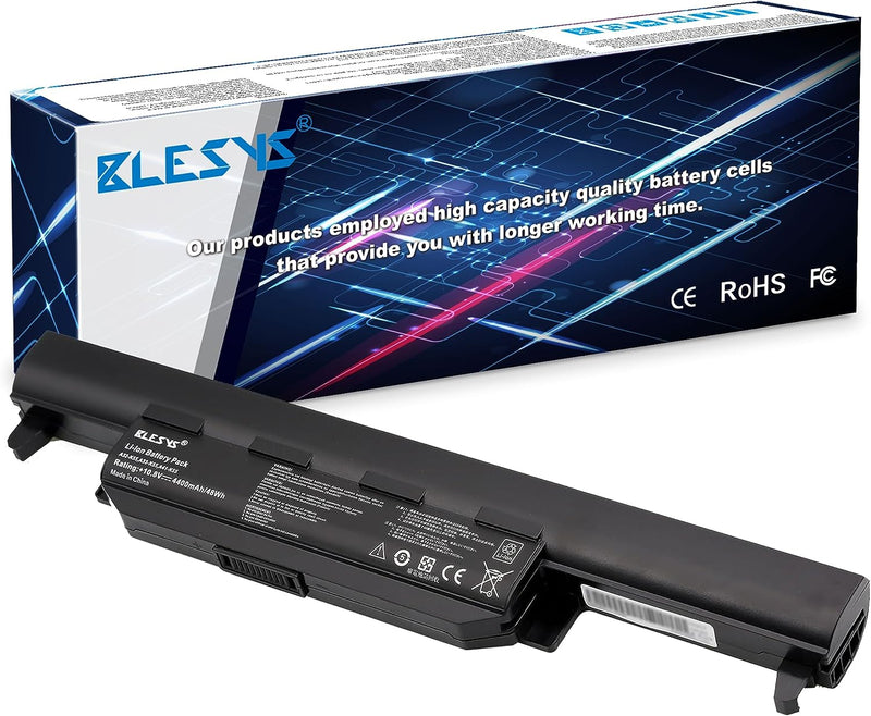 BLESYS A32-K55 Akku für Asus F75A F75V F55A X75A X75V X75VC F55A F55C F55V X55U X55V X55VD Serie Lap