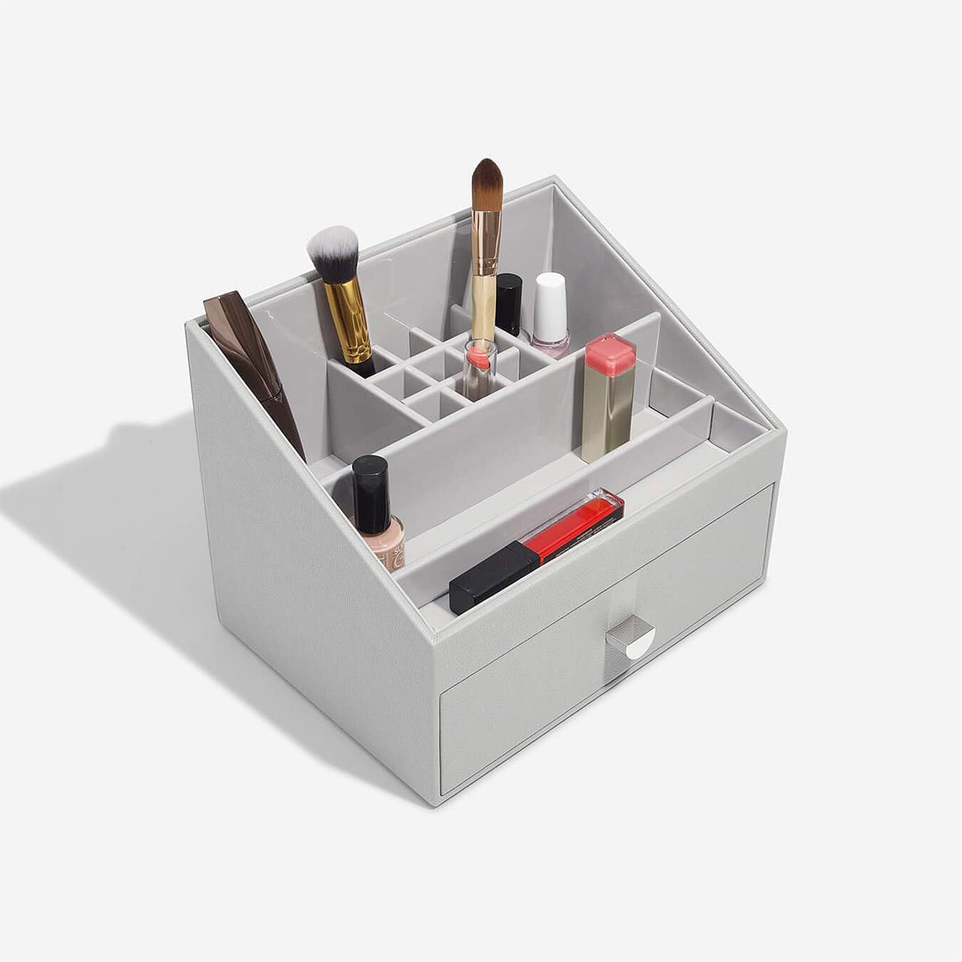 Stackers Make-up opberger met Lade Grey Pebble