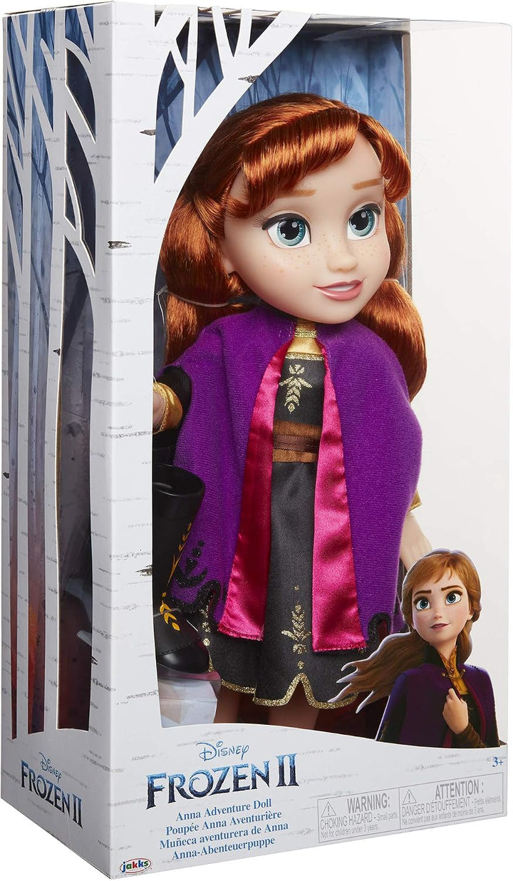 Jakks Pacific Die Eiskönigin 2 - Anna auf Reise - Frozen Puppe 35cm