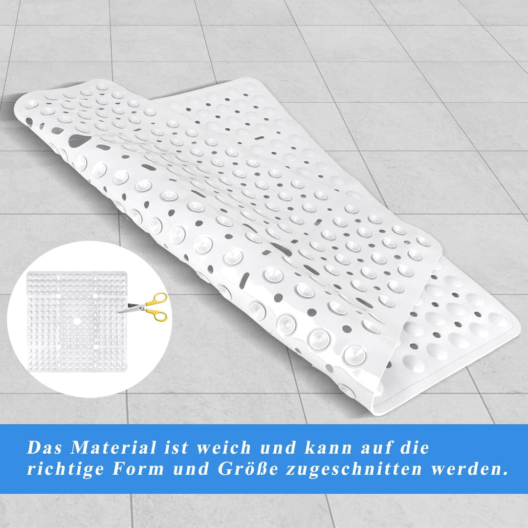 Duschmatte rutschfest 70x70 cm | Antirutschmatte Dusche BPA-frei | Duscheinlage Sicherheits Komfort