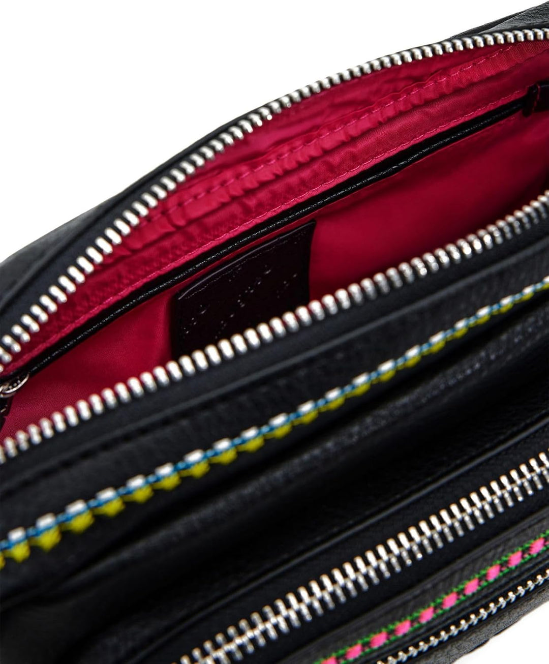 Desigual Damen Bag_Raven_Cambridge Mini 1001 RAW Schwarz, Schwarz