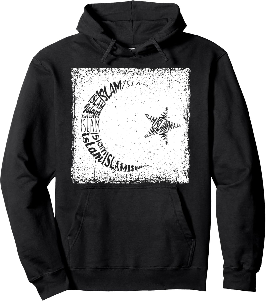 Islam Mondsichel Muslim Religion Allah Mekka Koran Geschenk Pullover Hoodie