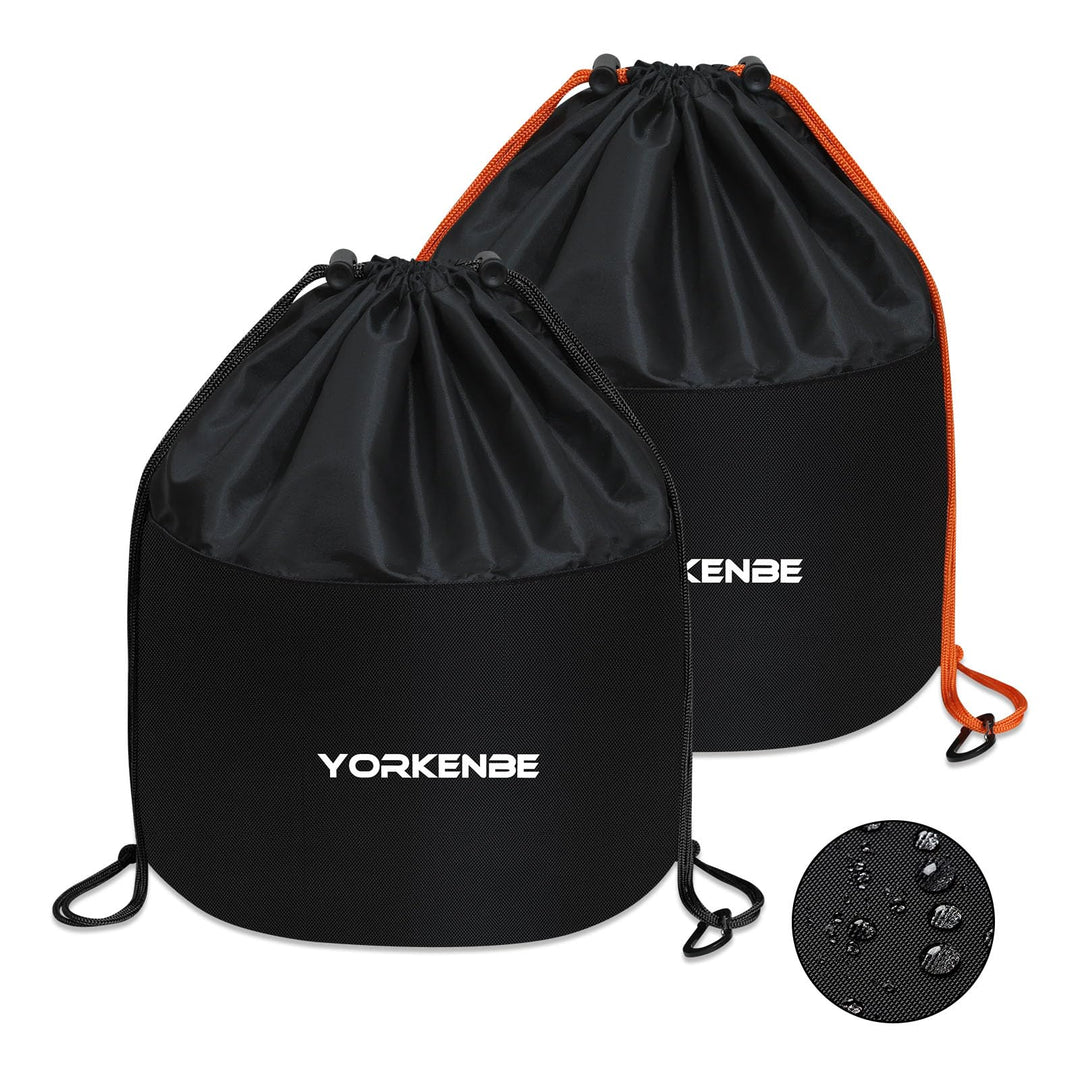 Yorkenbe Camping-Kochgeschirr-Tasche, hohe Kapazität, Camping-Geschirr, Aufbewahrungstasche, Kordelz