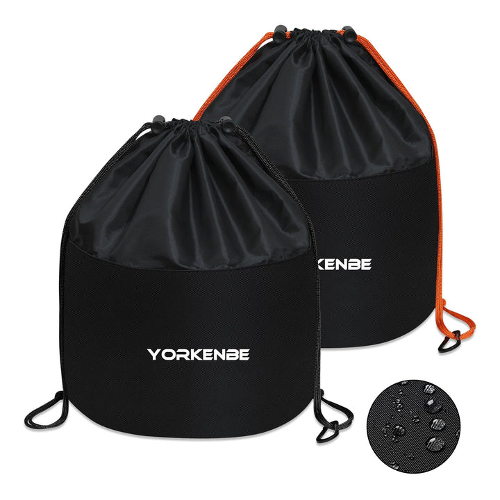 Yorkenbe Camping-Kochgeschirr-Tasche, hohe Kapazität, Camping-Geschirr, Aufbewahrungstasche, Kordelz