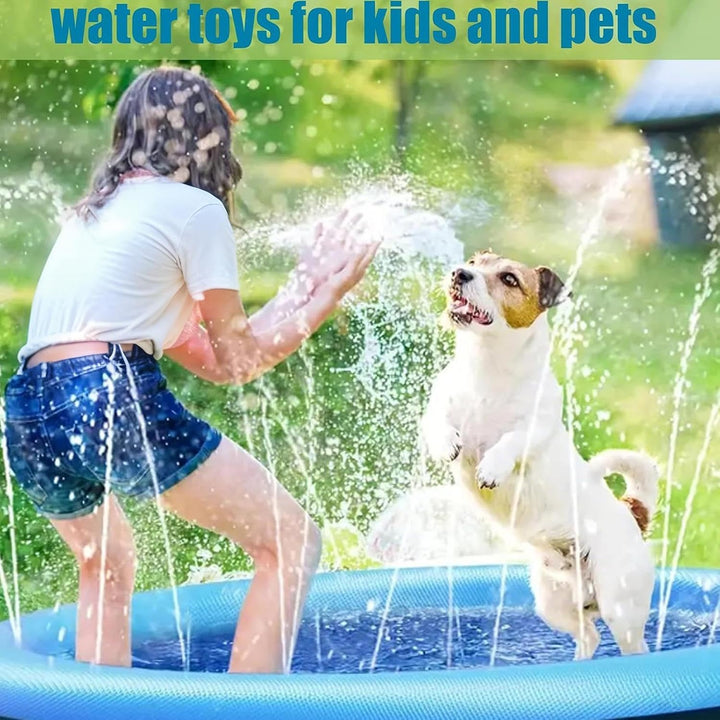Kinder Spritzmatte Für Den Aussenbereich Sommer-Spielmatte | Outdoor-Sprinklerpool Geeignet Für Mädc