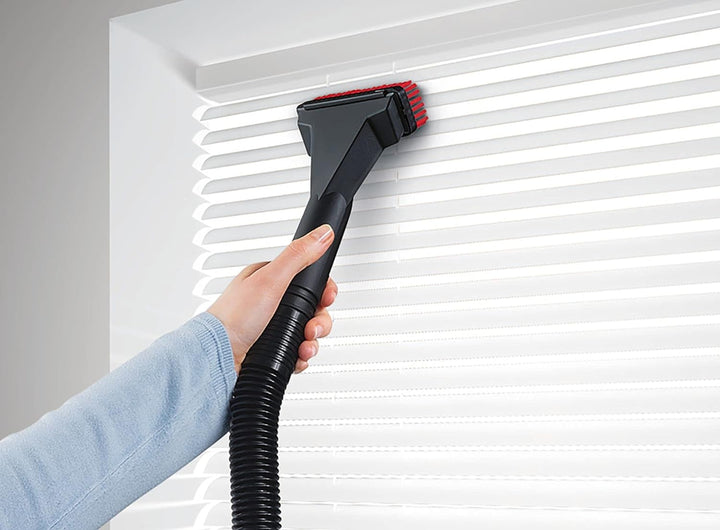 Bosch Zubehörset BHZTKIT1, passend für Move Handstaubsauger, extra lange Fugendüse, 2in1 Polster- un