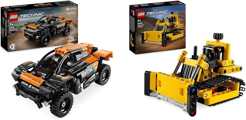 LEGO Technic NEOM McLaren Extreme E Race Car Set, Auto-Spielzeug mit Rückziehmotor & Technic Schwerl