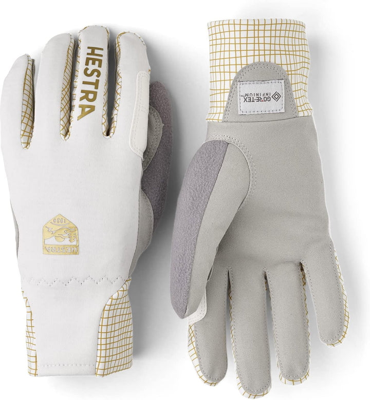 Hestra Damen W.S. Breeze 5-Finger Handschuh Cremefarben 7, Cremefarben 7