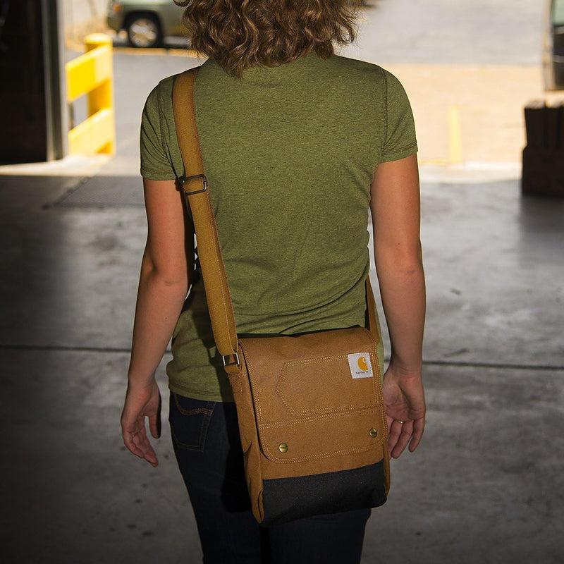 Carhartt Damen Umhängetasche Luggage- Messenger Tasche, OFA Carhartt Braun, Carhartt Braun