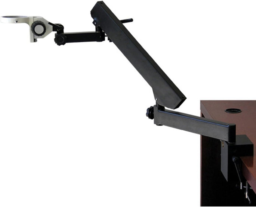 AmScope ASC Gelenkständer mit Klemme und Fokussiergestell für Stereomikroskope