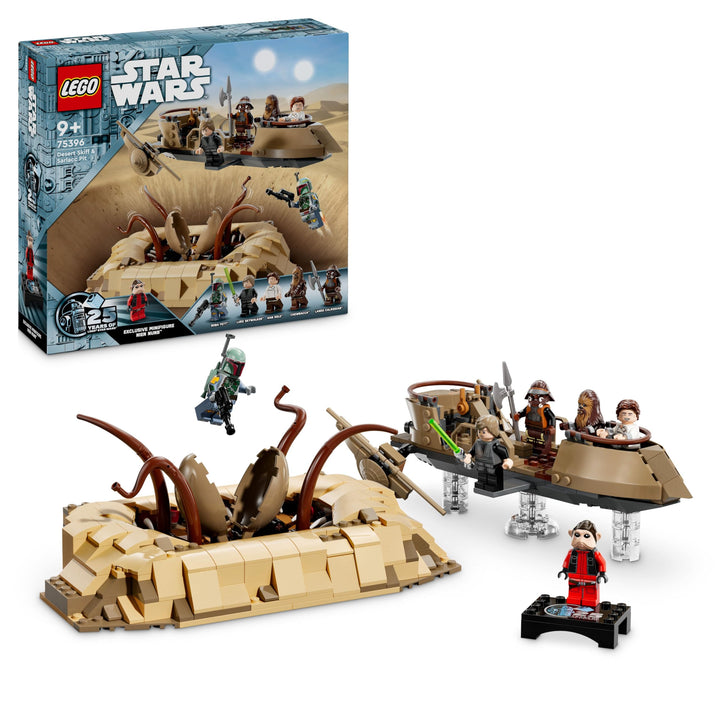 LEGO Star Wars: Die Rückkehr der Jedi-Ritter Wüsten-Skiff und Sarlacc-Grube, Fantasy-Set zum Sammeln