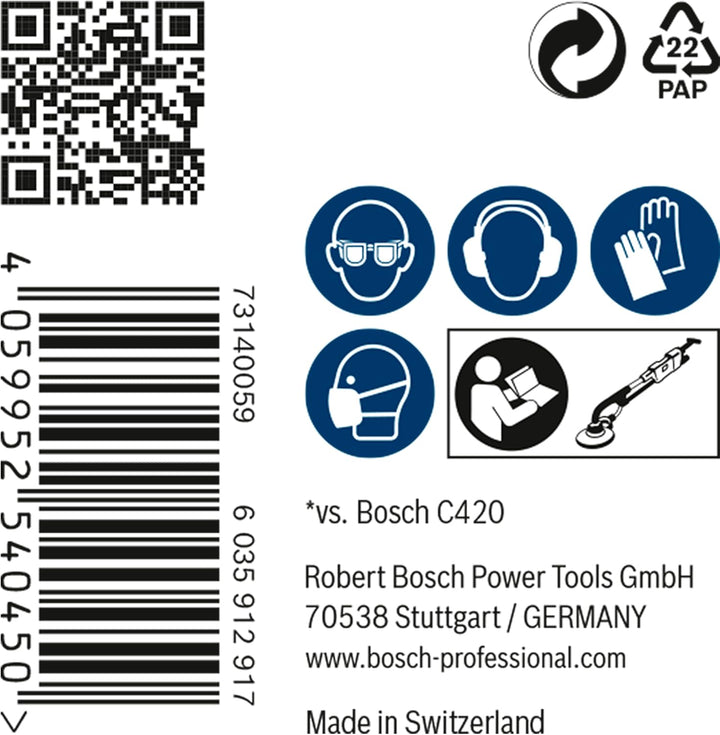 Bosch Accessories 25x Expert M480 Schleifnetz (für Hartholz, Farbe auf Holz, Ø 225 mm, Körnung 80, Z