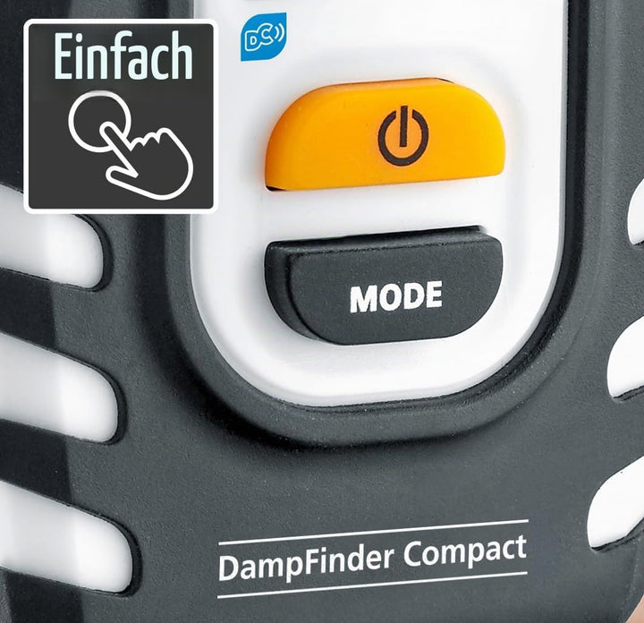 LASERLINER Holz- und Bau-Feuchtemessgerät DampFinder Compact plus