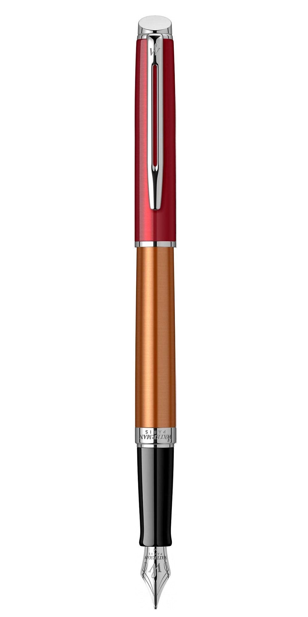 Waterman Hemisphere Füller | Promenade Vermillon | Füllfederhalter Feine Spitze | Geschenkbox | Fren