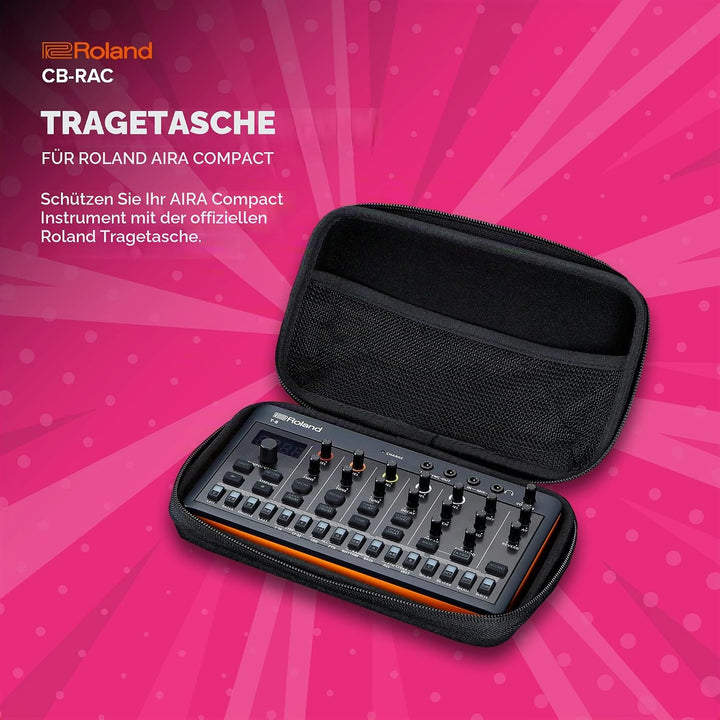 ROLAND CB-RAC AIRA Compact Transport-Tasche | Custom-Tasche zum Schutz deines E-4 Voice Tweaker, J-6
