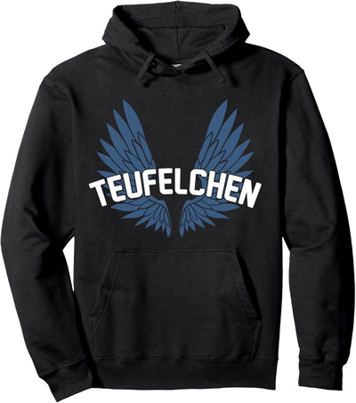 Teufelchen Teufel Engelchen Engel Kostüm - Lustiges Geschenk Pullover Hoodie