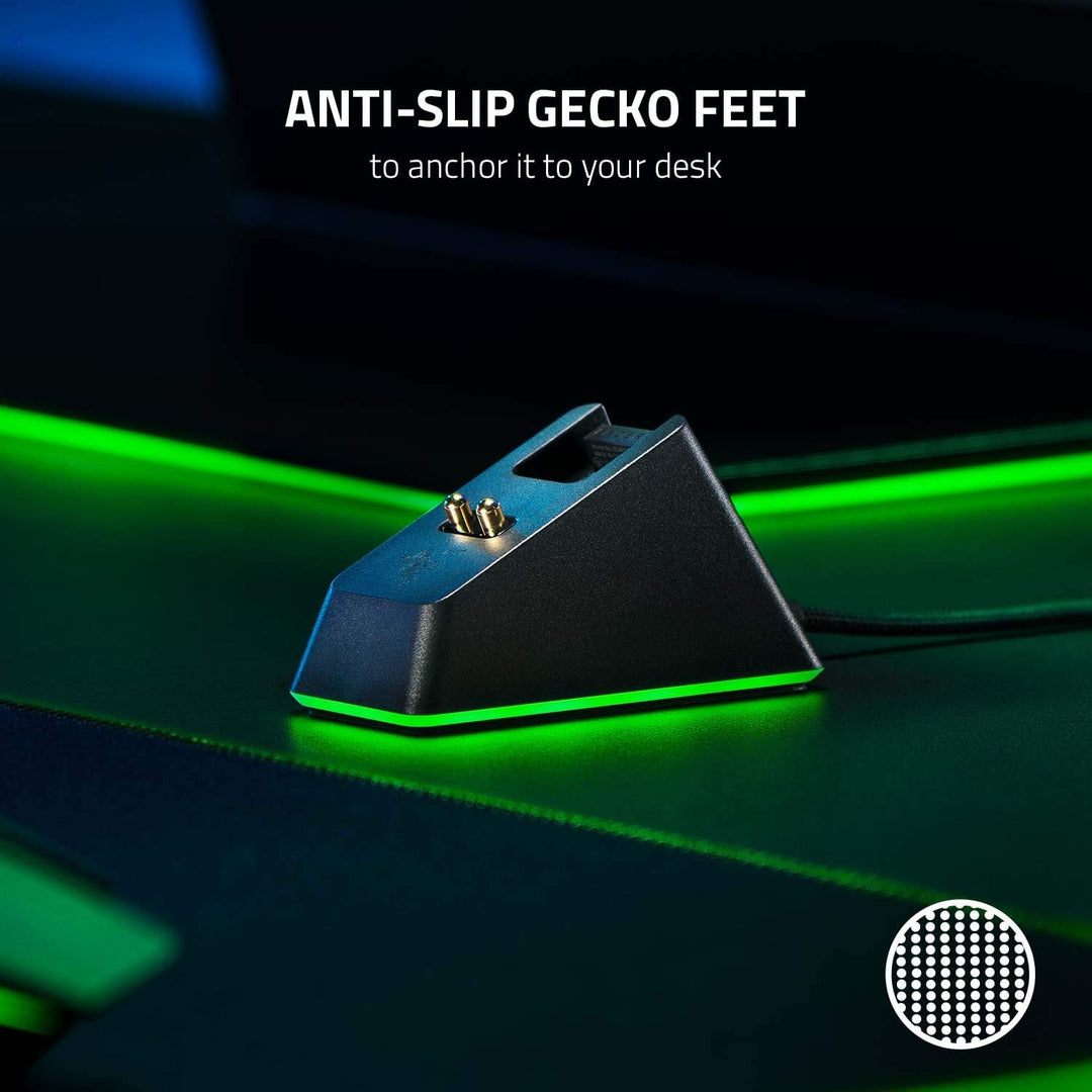 Razer Mouse Dock Chroma - Charging Station mit RGB Beleuchtung für DeathAdder V2 Pro, Viper Ultimate