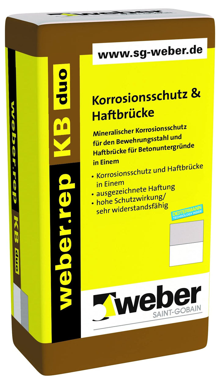 weber.rep KB duo - Korrosionsschutz & Haftbrücke, 20kg 20 kg, 20 kg