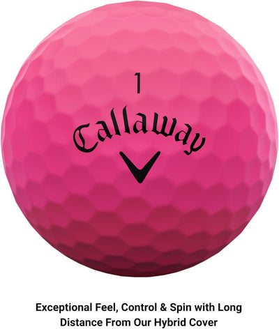 Callaway Supersoft Golfbälle 2023 Rosa, Rosa